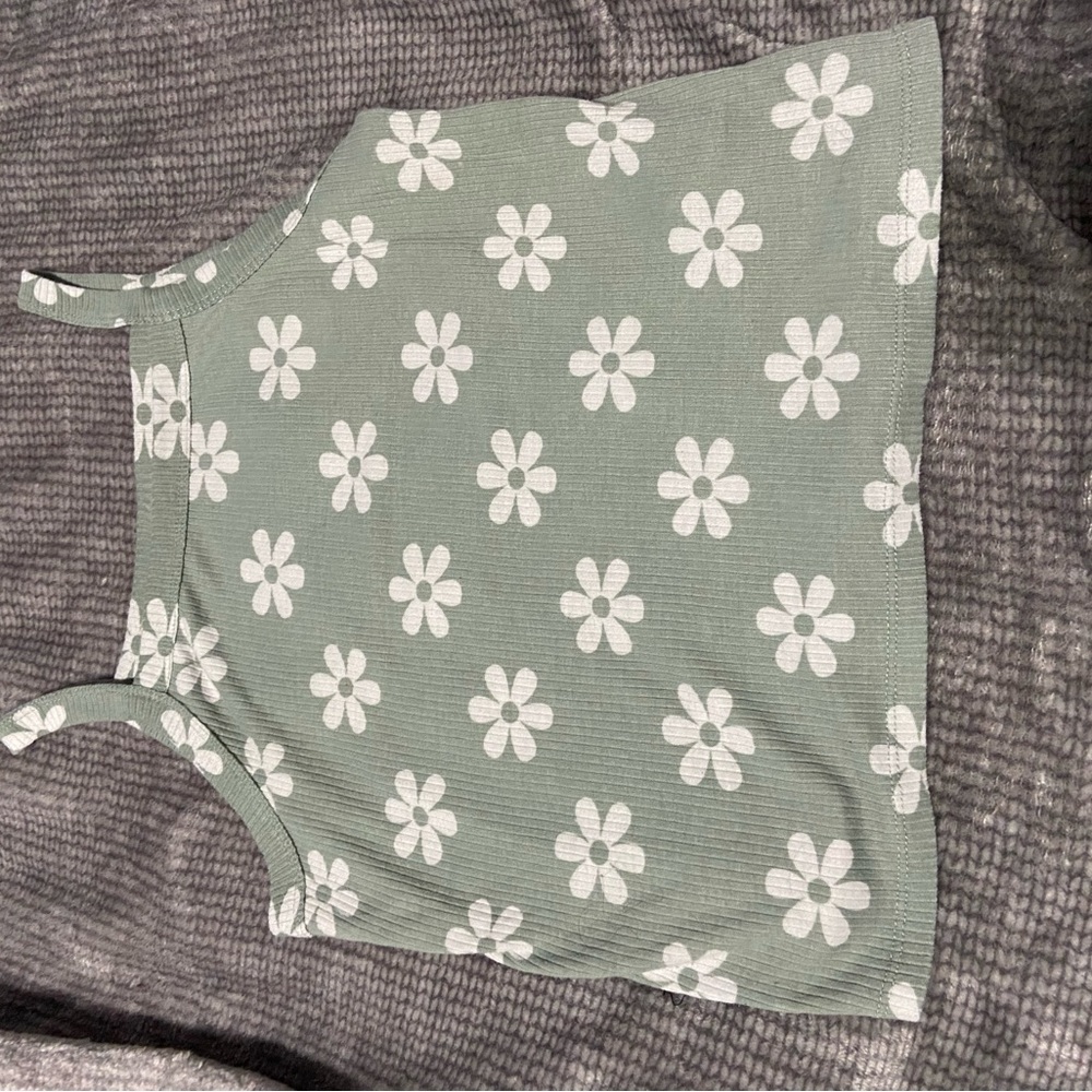 Floral tank top